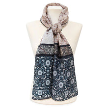 Load image into Gallery viewer, William Morris Natural Mix Habotai Silk Scarf