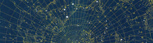 Load image into Gallery viewer, Celestial Map Habotai Silk Large Scarf/Stole