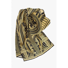 Load image into Gallery viewer, Deco Chrysler Habotai Silk Scarf