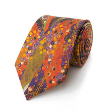 Load image into Gallery viewer, Klimt Waterserpents Silk Tie
