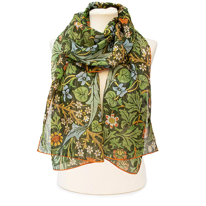 Morris Blackthorn Chiffon Scarf Alberene Royal Mail