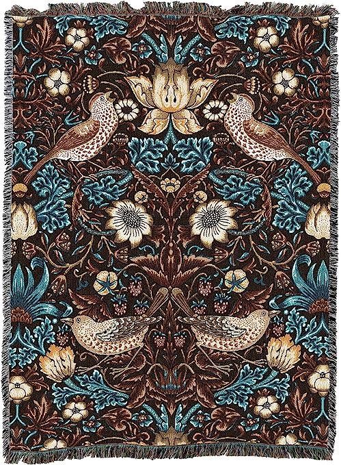 William Morris (1834-1896)  The Strawberry Thief (Flower and Bird