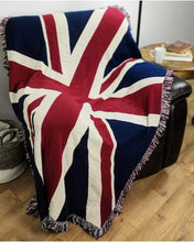 Load image into Gallery viewer, Union Jack Throw Blanket