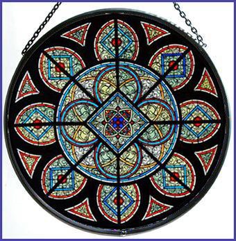 Amiens Cathedral Grisaille Rose Window Roundel