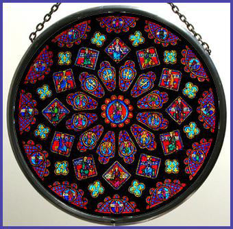 Chartres Cathedral, North Rose Window Roundel