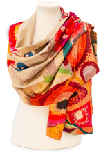 Load image into Gallery viewer, Guiguichon Poshmina Silk Stole