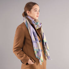 Load image into Gallery viewer, Largo Lilac Alba Extra Fine Merino Wool Stole