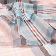 Load image into Gallery viewer, Diana, Princess of Wales Memorial Rose Tartan Alba Extra Fine Merino Wool Stole