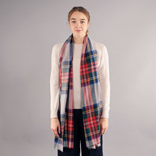 Load image into Gallery viewer, Stewart Dress Grey Alba Extra Fine Merino Wool Stole