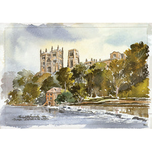 Durham Cathedral Watercolour