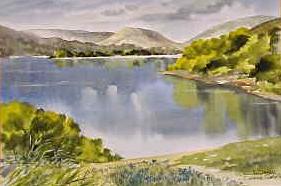 Grasmere Cumbria Watercolour