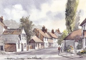 Godstone Surrey Watercolour