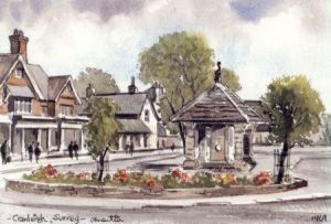 Cranleigh Surrey Watercolour