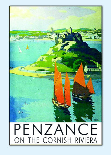 Penzance Cornwall Poster