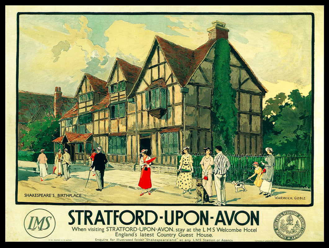 Stratford Upon Avon Poster