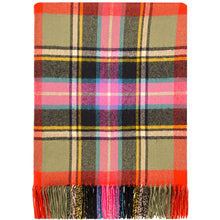 Load image into Gallery viewer, Bruce of Kinnaird Ancient Tartan Lambswool Blanket