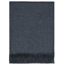 Load image into Gallery viewer, Charcoal Lambswool Blanket