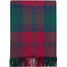 Load image into Gallery viewer, Lindsay Modern Tartan Lambswool Blanket