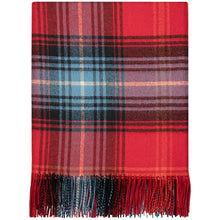 Load image into Gallery viewer, Ruby Tartan Lambswool Blanket