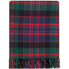 Load image into Gallery viewer, MacDonald Clan Modern Tartan Lambswool Blanket