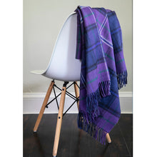 Load image into Gallery viewer, Scotland Forever Modern Tartan Lambswool Blanket