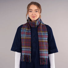 Load image into Gallery viewer, Anderson Modern Tartan Brushed Lambswool Scarf