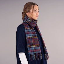 Load image into Gallery viewer, Anderson Modern Tartan Brushed Lambswool Scarf