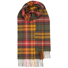 Load image into Gallery viewer, Buchanan Antique Tartan Brushed Lambswool Scarf