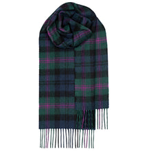 Load image into Gallery viewer, Baird Modern Tartan Brushed Lambswool Scarf