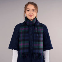 Load image into Gallery viewer, Baird Modern Tartan Brushed Lambswool Scarf