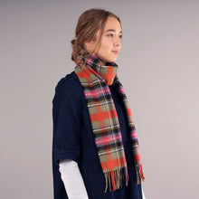 Load image into Gallery viewer, Bruce of Kinnaird Ancient Tartan Brushed Lambswool Scarf
