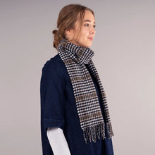 Load image into Gallery viewer, Burns Check Brushed Lambswool Scarf