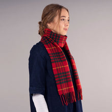 Load image into Gallery viewer, Cameron Modern Tartan Brushed Lambswool Scarf