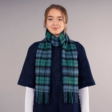 Load image into Gallery viewer, Campbell Ancient Tartan Brushed Lambswool Scarf