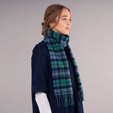 Load image into Gallery viewer, Campbell Ancient Tartan Brushed Lambswool Scarf