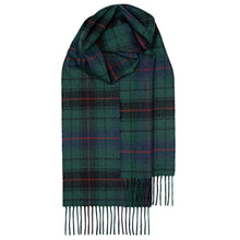 Load image into Gallery viewer, Davidson Modern Tartan Brushed Lambswool Scarf