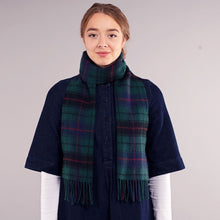 Load image into Gallery viewer, Davidson Modern Tartan Brushed Lambswool Scarf