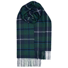 Load image into Gallery viewer, Douglas Modern Tartan Brushed Lambswool Scarf