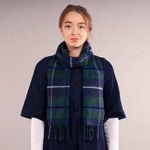 Load image into Gallery viewer, Douglas Modern Tartan Brushed Lambswool Scarf