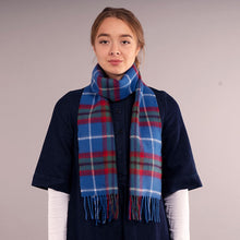 Load image into Gallery viewer, Edinburgh Tartan Brushed Lambswool Scarf