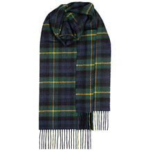 Load image into Gallery viewer, Gordon Modern Tartan Brushed Lambswool Scarf