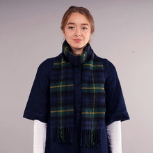 Load image into Gallery viewer, Gordon Modern Tartan Brushed Lambswool Scarf