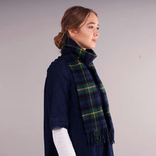 Load image into Gallery viewer, Gordon Modern Tartan Brushed Lambswool Scarf