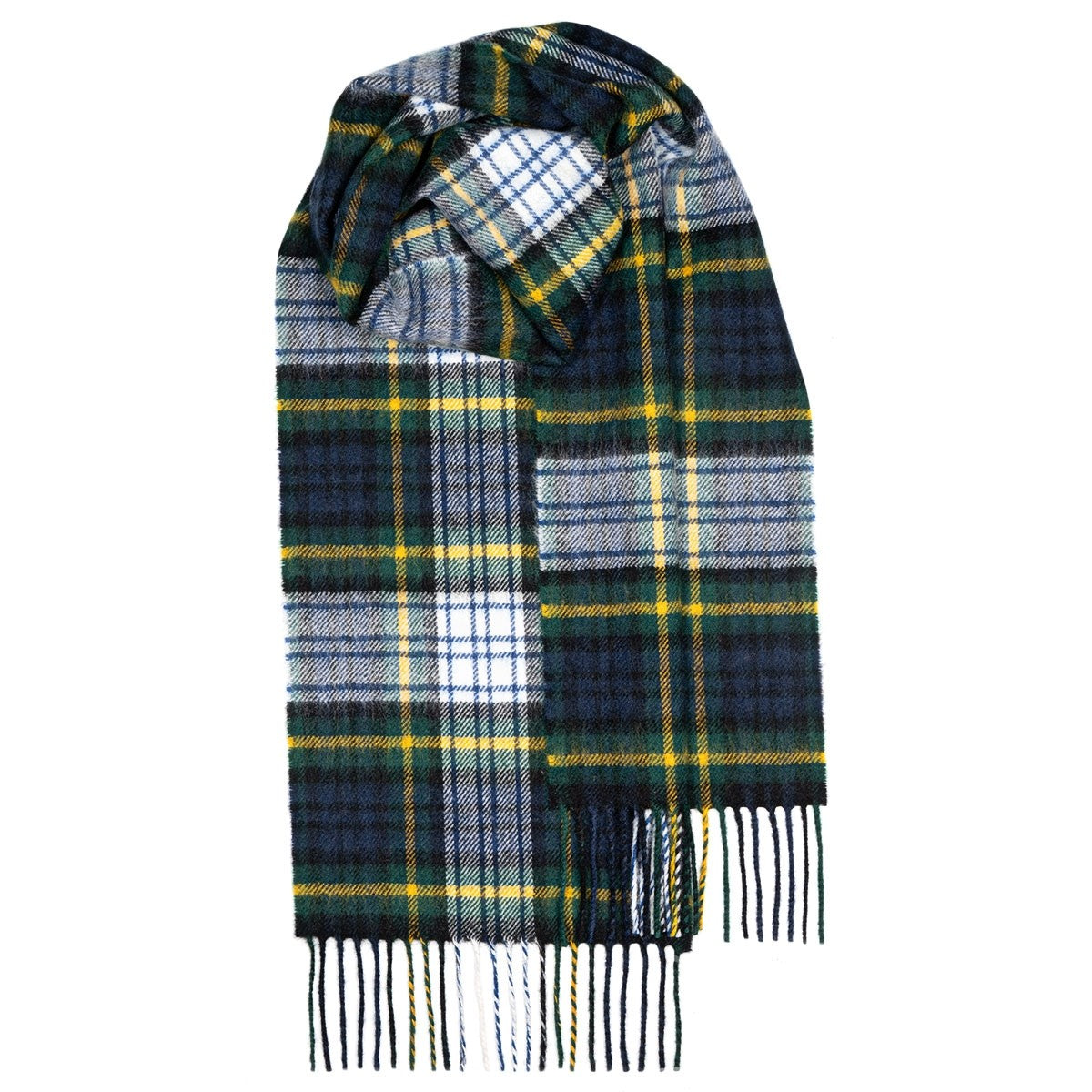 gordon dress modern tartan Gordon Dress Modern Tartan Brushed Lambswool Scarf