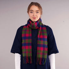 Load image into Gallery viewer, Glasgow Tartan Brushed Lambswool Scarf
