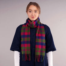 Load image into Gallery viewer, Glasgow Tartan Brushed Lambswool Scarf