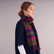 Load image into Gallery viewer, Glasgow Tartan Brushed Lambswool Scarf
