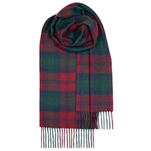 Load image into Gallery viewer, Lindsay Modern Tartan Brushed Lambswool Scarf