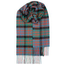 Load image into Gallery viewer, MacDonald Clan Ancient Tartan Brushed Lambswool Scarf