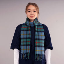 Load image into Gallery viewer, MacLeod of Harris Ancient Tartan Brushed Lambswool Scarf